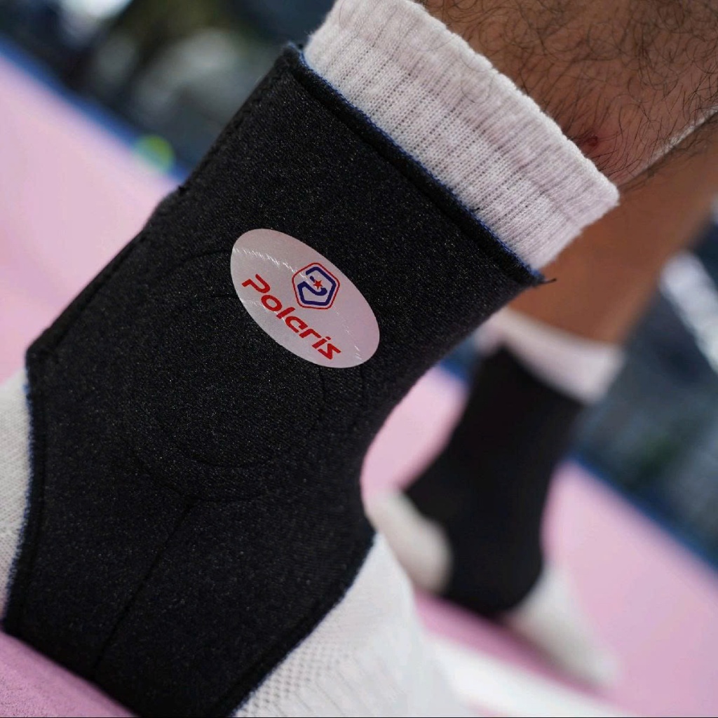 Polaris Ankle Support Basic Blue Sports Ankle Support – อุปกรณ์พยุงข้อเท้าสําหรับออกกําลังกาย