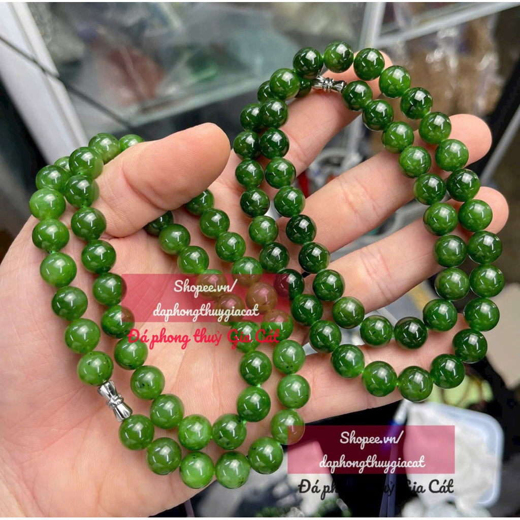 สร้อยคอ Daเงินอค Bich ขนาด 10mm 7A สินค้าตรวจสอบด้วย Svip