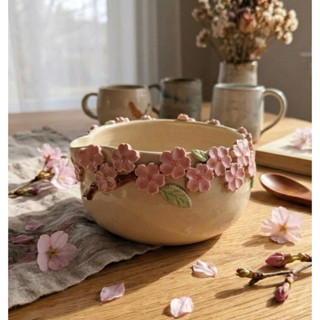 ชามมัทฉะ/ รุ่นดอกชวัน