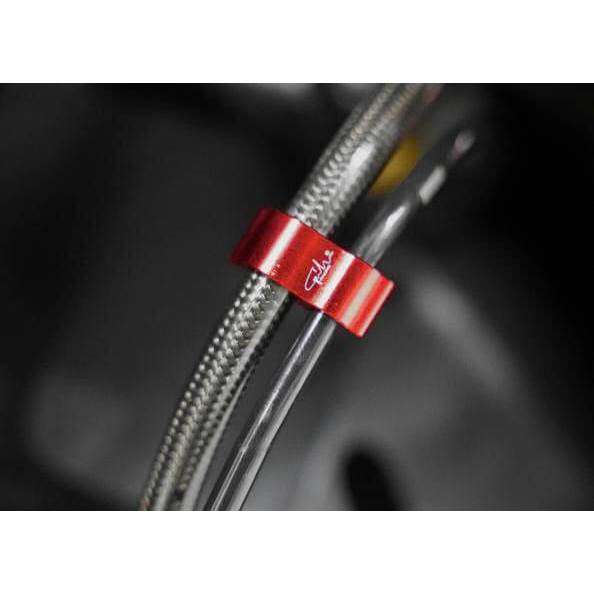 GH Racing CNC แคลมป์รัดสายน้ํามัน ABS