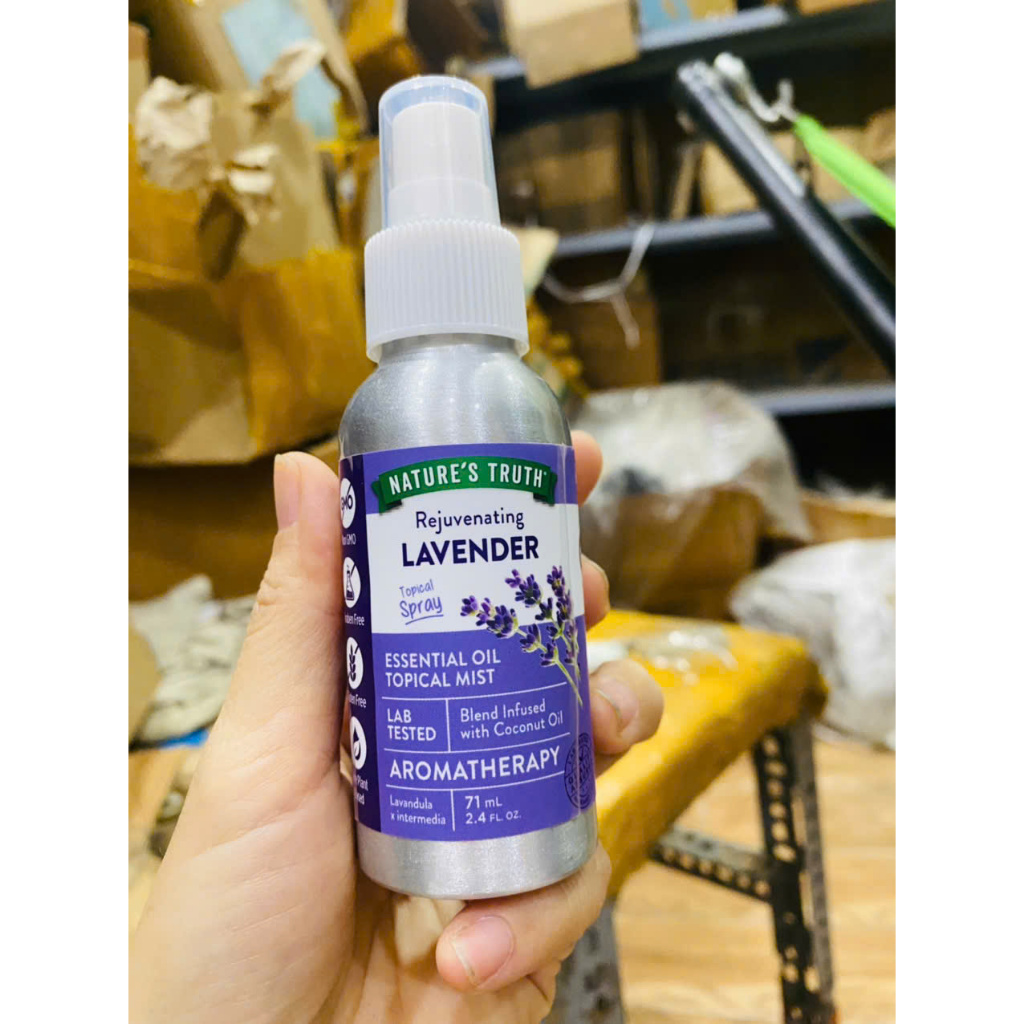 Natures Truth Lavender Essential Oil Room Fragrance Spray 79ml