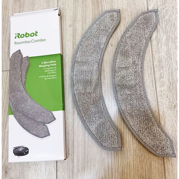 อุปกรณ์เสริมทดแทนของแท้ iRobot Roomba - Roomba Combo แผ่นซับไมโครไฟเบอร์ j series ชุด 2 ชิ้น