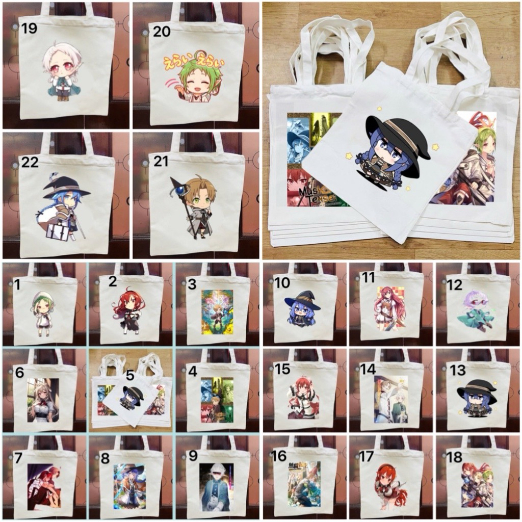 Hoku tensei rudeus unemployed reincarnation main / unemploy กระเป๋าอนิเมะ mushoku tensei rudeus