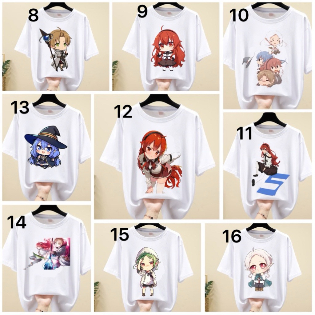 เสื้ออนิเมะ mushoku tensei rudeus unemployed reincarnated rudeus grayratt,sylphette