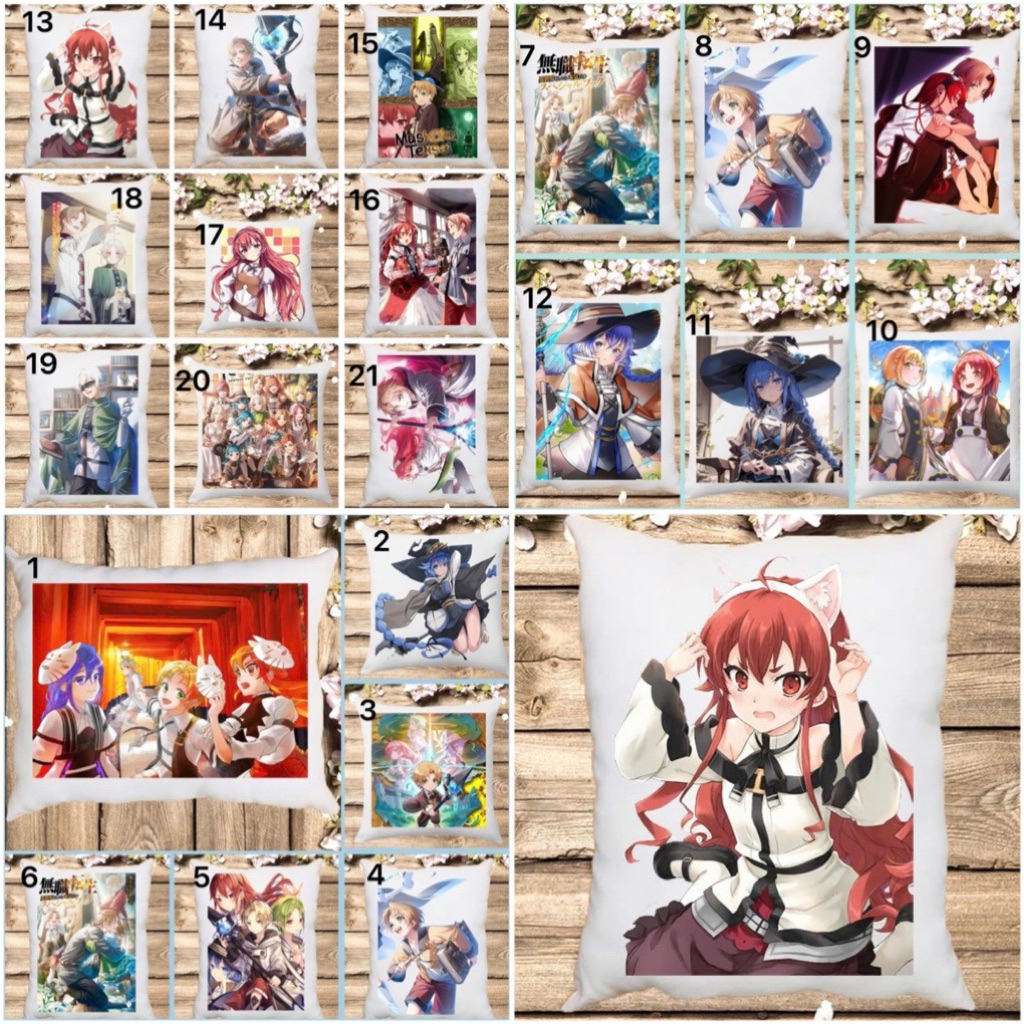 Hoku tensei rudeus undemployed reincarnation main/หมอนอนิเมะ undemploy เกิด mushoku tensei rudeus