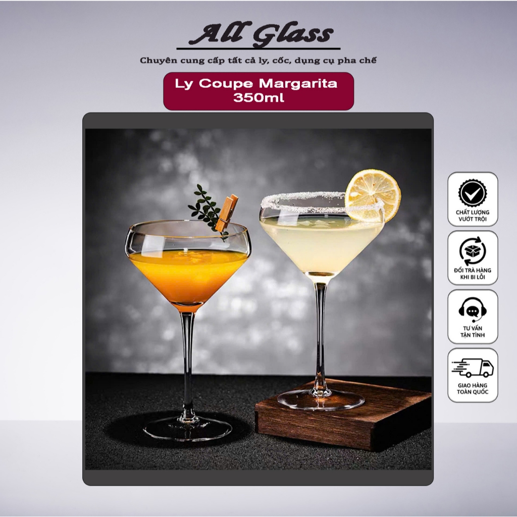Coupe Luxury Glass Cup 350ml - การออกแบบประณีตสําหรับ Home Bar Space