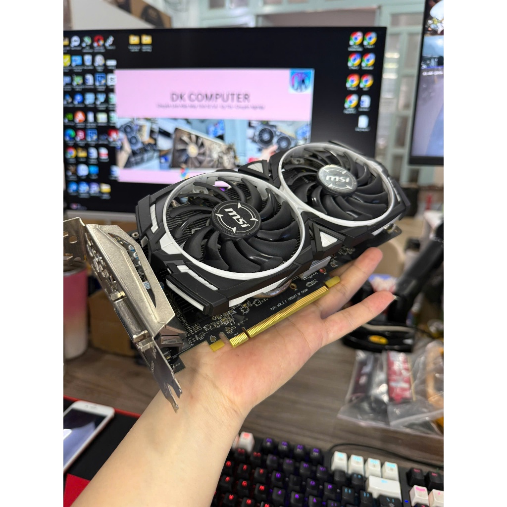 พอร์ต DVI VGA RX 470 8G 1