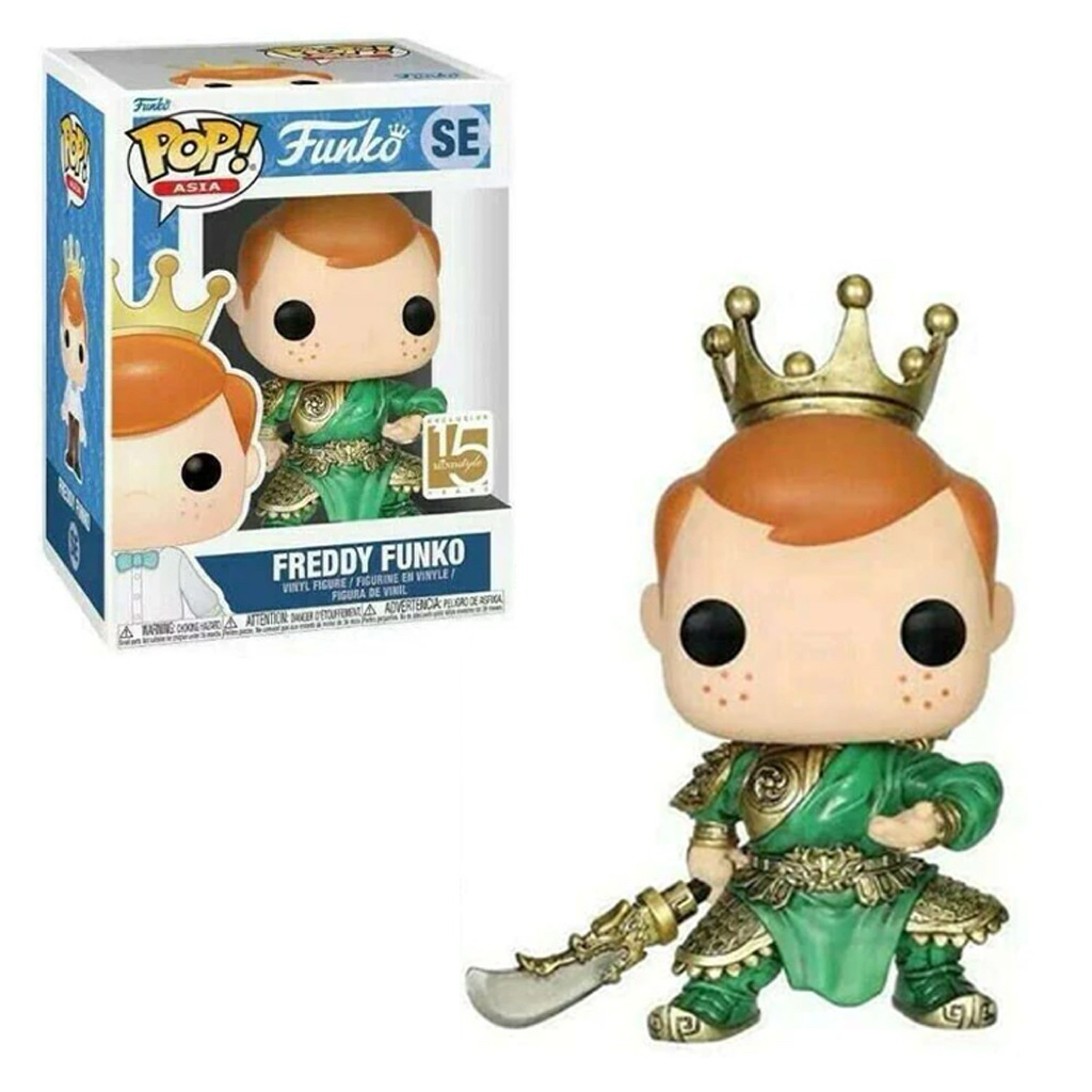Funko POP Asia Freddy Funko as Guan Yu / Guan Yu BOX REAL