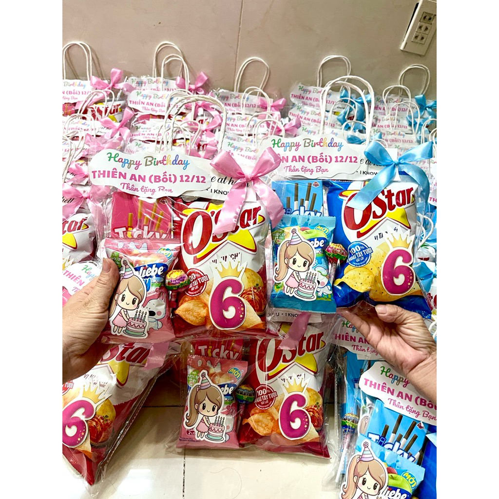 ️HOT MODEL - CAKE GIFT BAG FOR BIRTHDAY FRIENDS, BIRTHDAY GIFT BAG