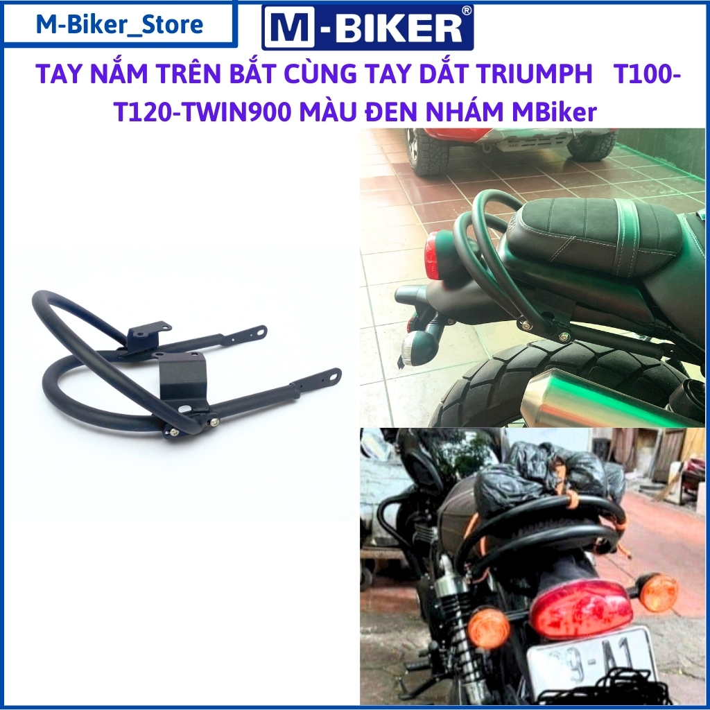 แฮนด์ Triumph, T100/T120/twin900, แฮนด์ triumph, กระเป๋า triumph, mbiker แท้