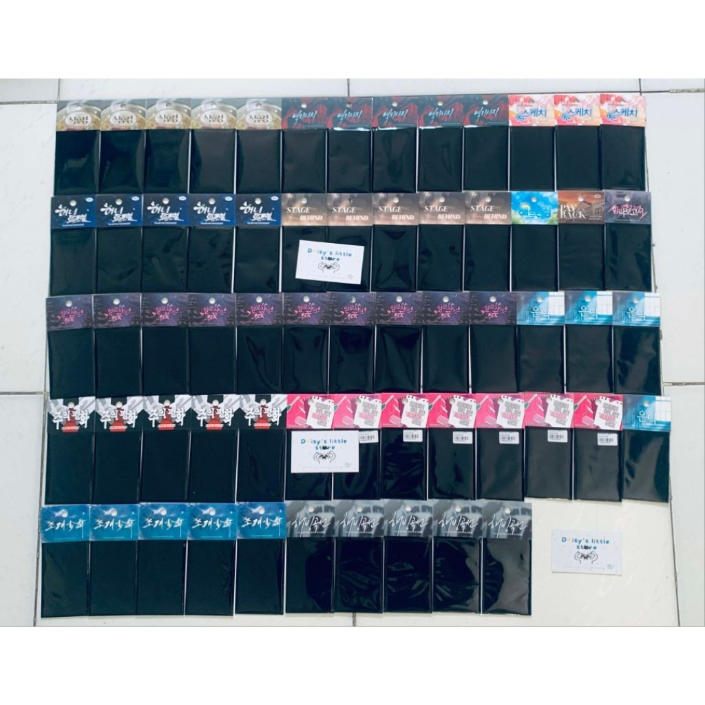 [PACK RANDOM CARD] รวมแพ็คการ์ดสุ่ม Lezhin Bomtoon Toonque Mrblue Manhwa Boylove