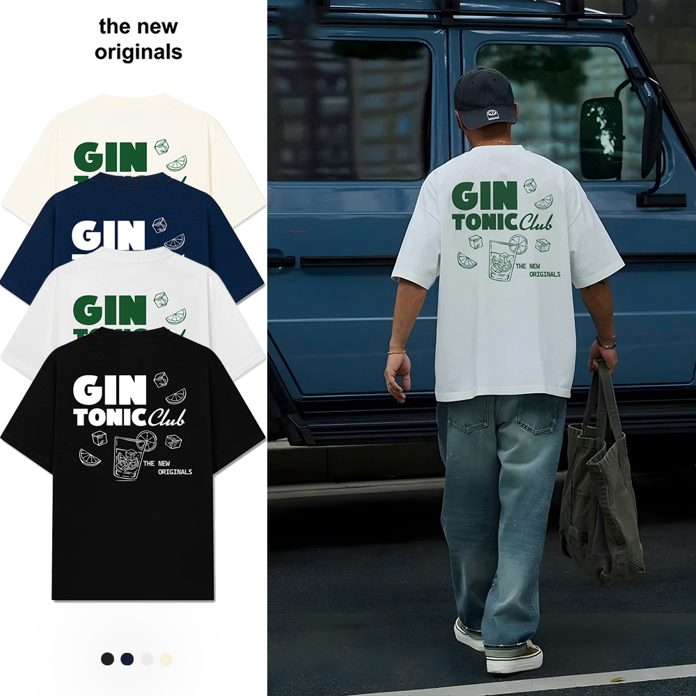 Relaxed Fit The New Originals T-Shirt "GIN TONIC Club" - TL1123TL