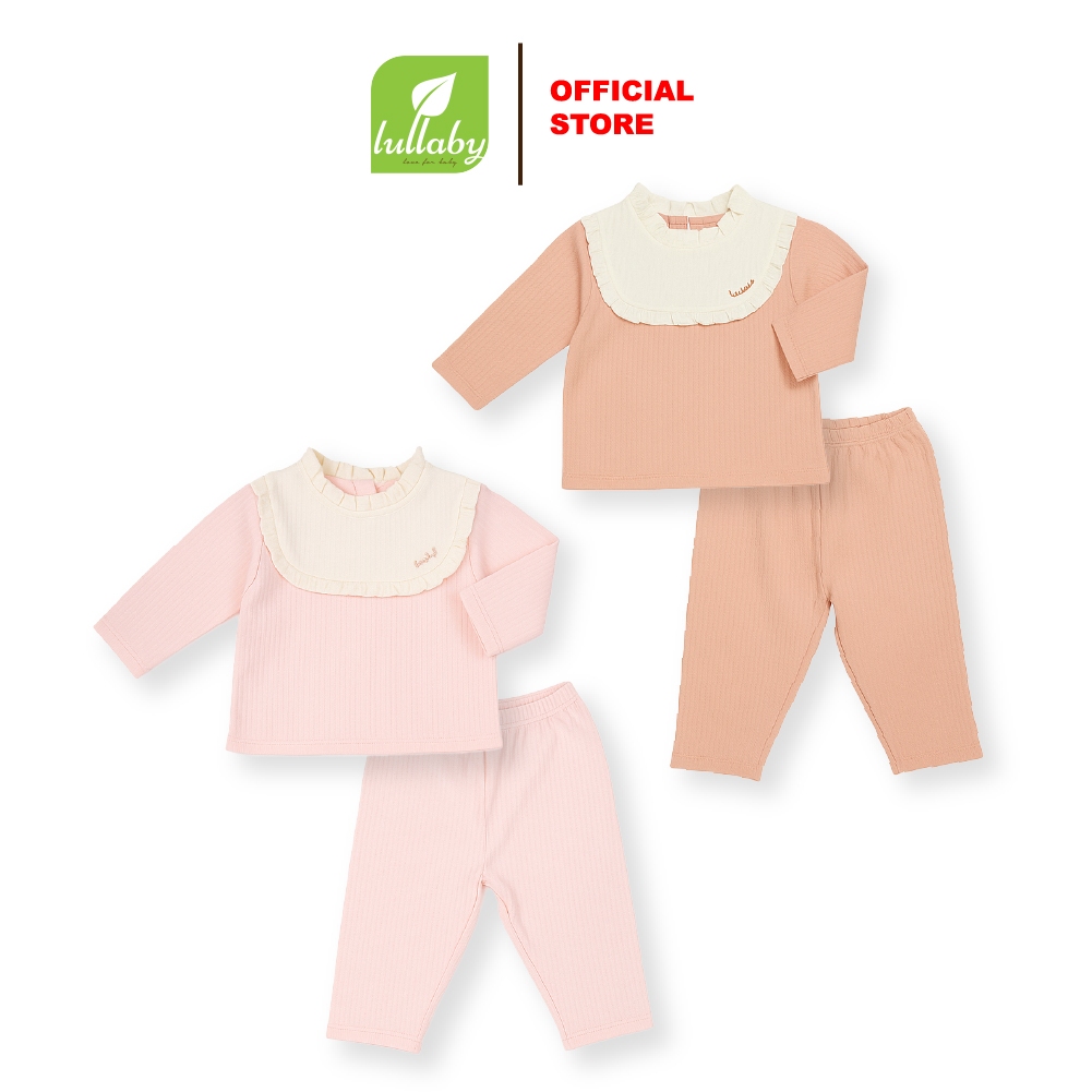 LULLABY - T-NH012C - INTERLOCK LONG SLEEVE GIRLS SET