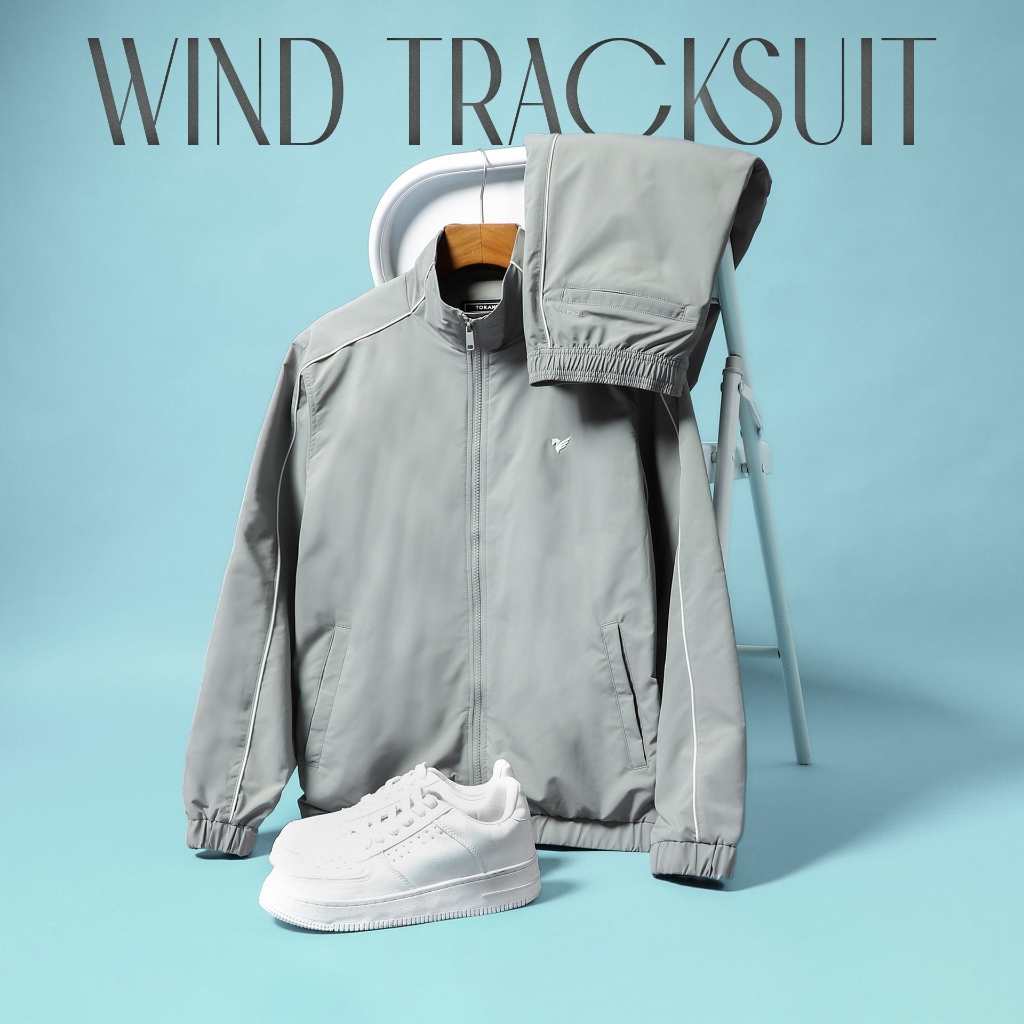 AXEL TRACKSUIT TORANO เสื้อกันลมผู้ชาย กันฝุ่น กันลม อบอุ่น GWCW901 - GWBW901