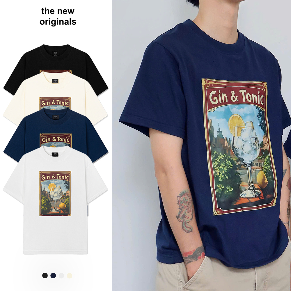 Relaxed Fit The New Originals T-Shirt "Fresh Gin And Tonic" - MH1199MH