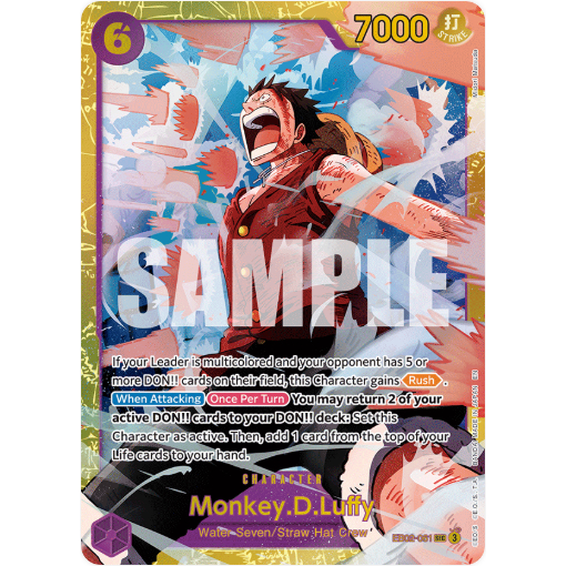 [การ์ดวันพีซ] EB02-061 | เซค | CHARACTER Monkey.D.Luffy