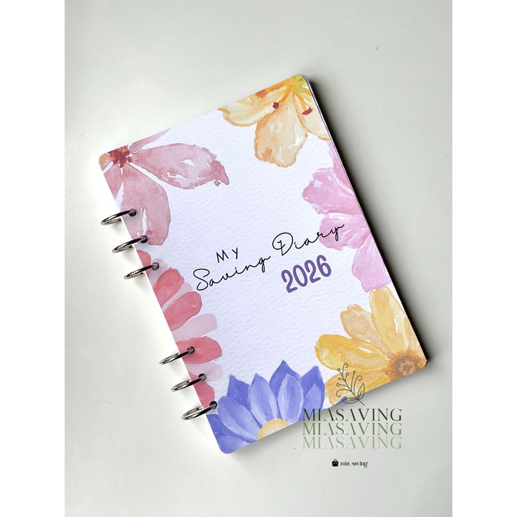 Saving Diary - My Saving Diary 2026 - ขนาด A5 - มีข้อมือ