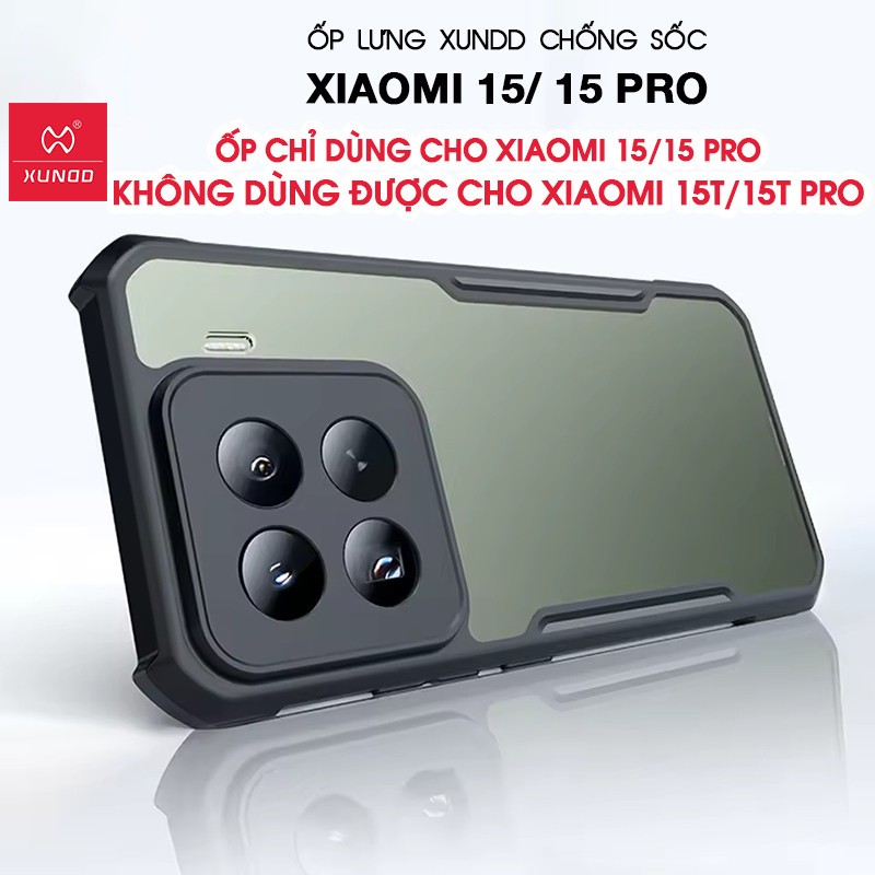 XUNDD PREMIUM SHOCKPROOF CASE Xiaomi Mi 15 Ultra Pro 15 14 Ultra 14 Pro 14 13 Pro 13 Lite 13