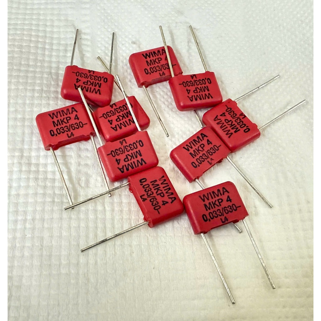 WIMA คาปาซิเตอร์ 0.03uF 33nF 333 630V - ราคา 1 ชิ้น