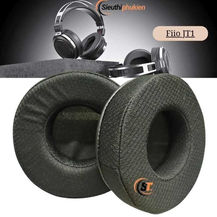 เบาะหูฟัง FIIO JT1 หนาหุ้มด้วยโฟมหูฟัง FiiO JT1 0100, แผ่นรองหูฟังหูฟัง FiiO