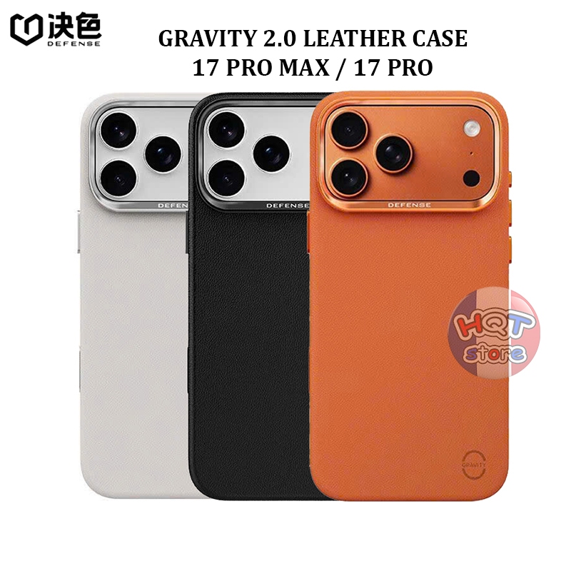 เคสหนัง Defense Gravity 2.0 สําหรับ IP 17 Pro Max / 17 Pro