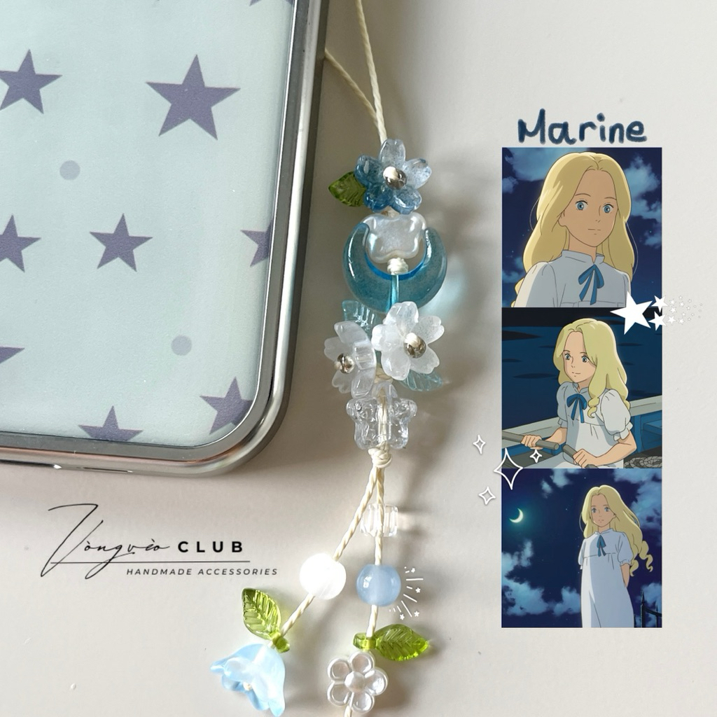 ทําด้วยมือ | ANIME GHIBLI KEYCHAIN, CUTE GHIBLI WAX STRAP PHONE HANGING STRAP, ราคาที่ถูกที่สุด | Vo