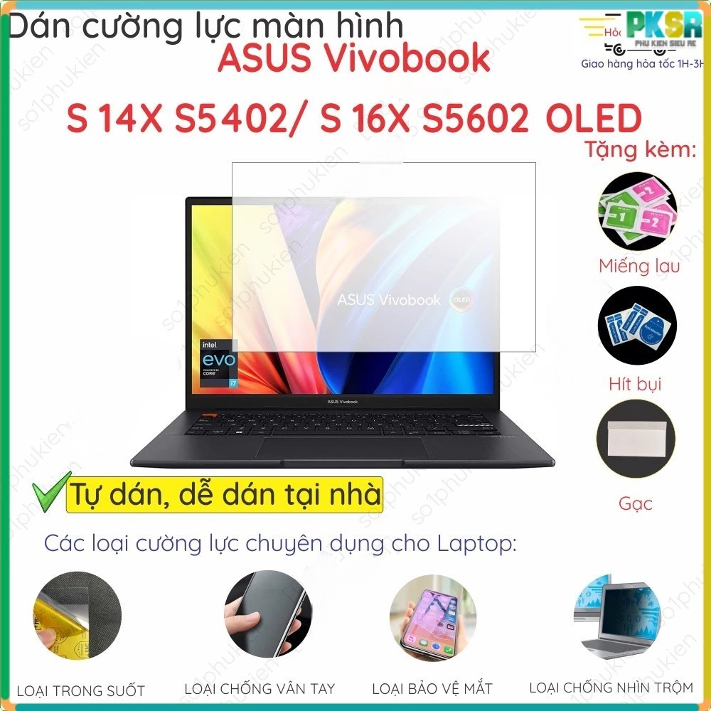 ASUS Vivobook S14 X1405 S5402 M3401 M16X S5602 OLED M5406 S5406MA A1405 Q432 S5406SA นาโนตัวป้องกันห