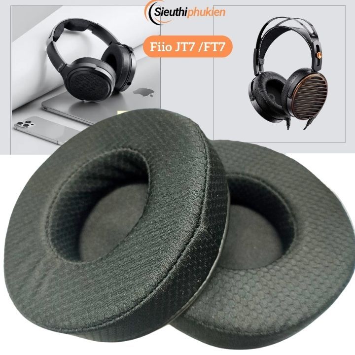 โฟมหูฟัง FiiO JT7 FT7 FT5 2 ชิ้น, FiiO JT7 FT7 FT5 105, วัสดุผ้า/หนัง