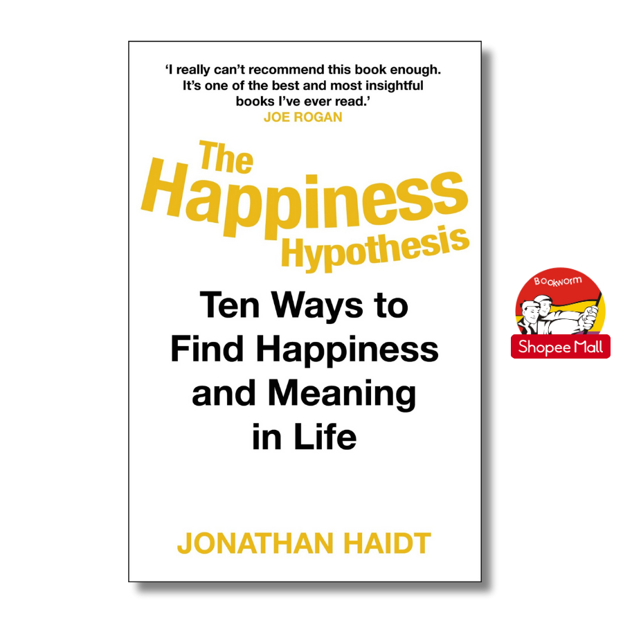 หนังสือ - The Happiness Hypothesis โดย Jonathan Haidt | จิตวิทยา / ช่วยเหลือตนเอง / จิตวิทยา วรรณกรร