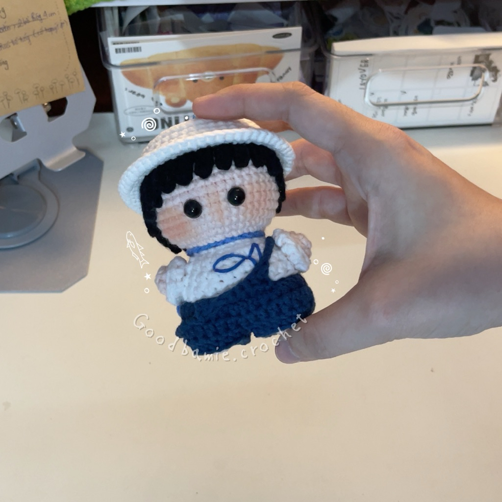 Jin_Jintuna (BTS) พวงกุญแจตุ๊กตาขนสัตว์ 10ซม