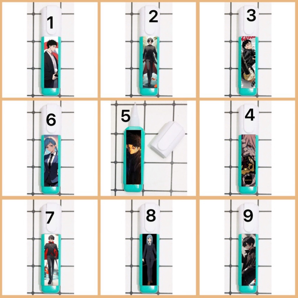 ยางลบ kagurabachi Chihiro Rokuhira ,Hishaku ,Hiyuki Kagari/ ราคาปากกา kagurabachi Chihiro Rokuhira