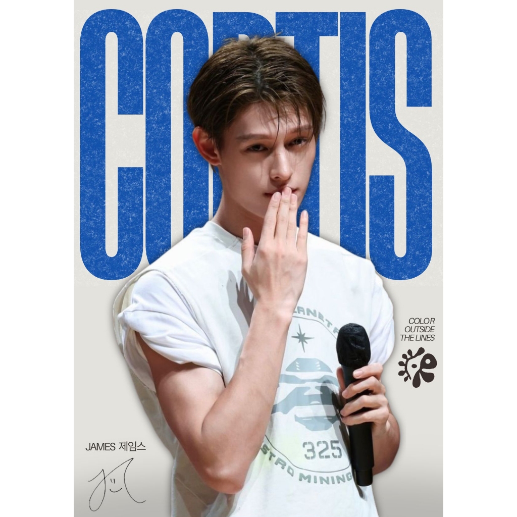 [311] โปสเตอร์ K-pop Cortis James Trieu Vu Pham - โปสเตอร์ติดผนังพิมพ์ภาพซีอีโอ James Cortis