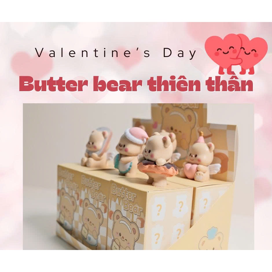 (Butter Bear angel) Blindbox blind box ตัวการ์ตูน Butter Bear นางฟ้าน่ารัก