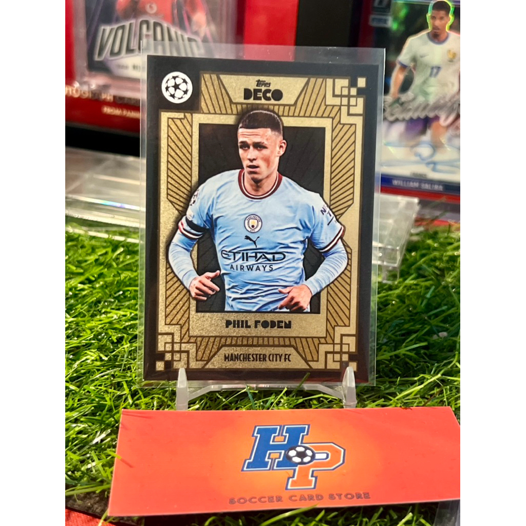 การ์ดฟุตบอล Phil Foden Topps Deco 2021/22