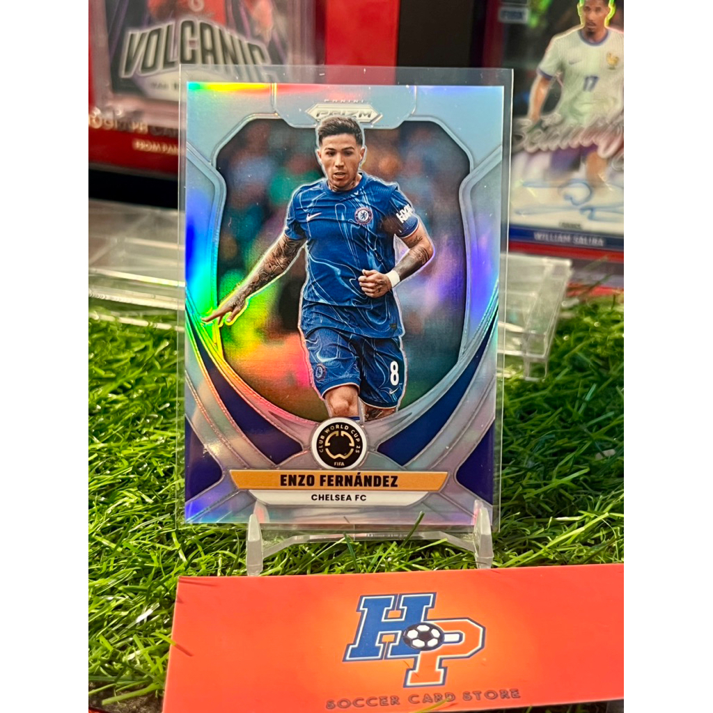 Enzo Fernandez Silver Panini Prizm F1FA WC 2025 การ์ดฟุตบอล