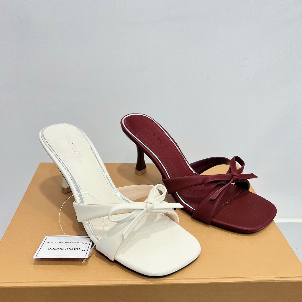 ปิดของผู้หญิงพร้อมส้น POINTED E104 FULBOX