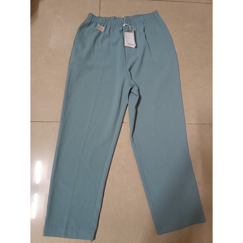 QT19 KOREAN STAND-UP PANTS - EASY TO WEAR ELECTRIC WAIST -QT001