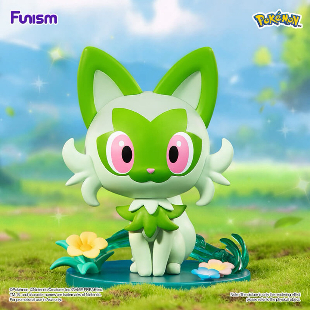 โมเดลโปเกมอน - Sprigatito Prime Figure Funism Funism ของแท้