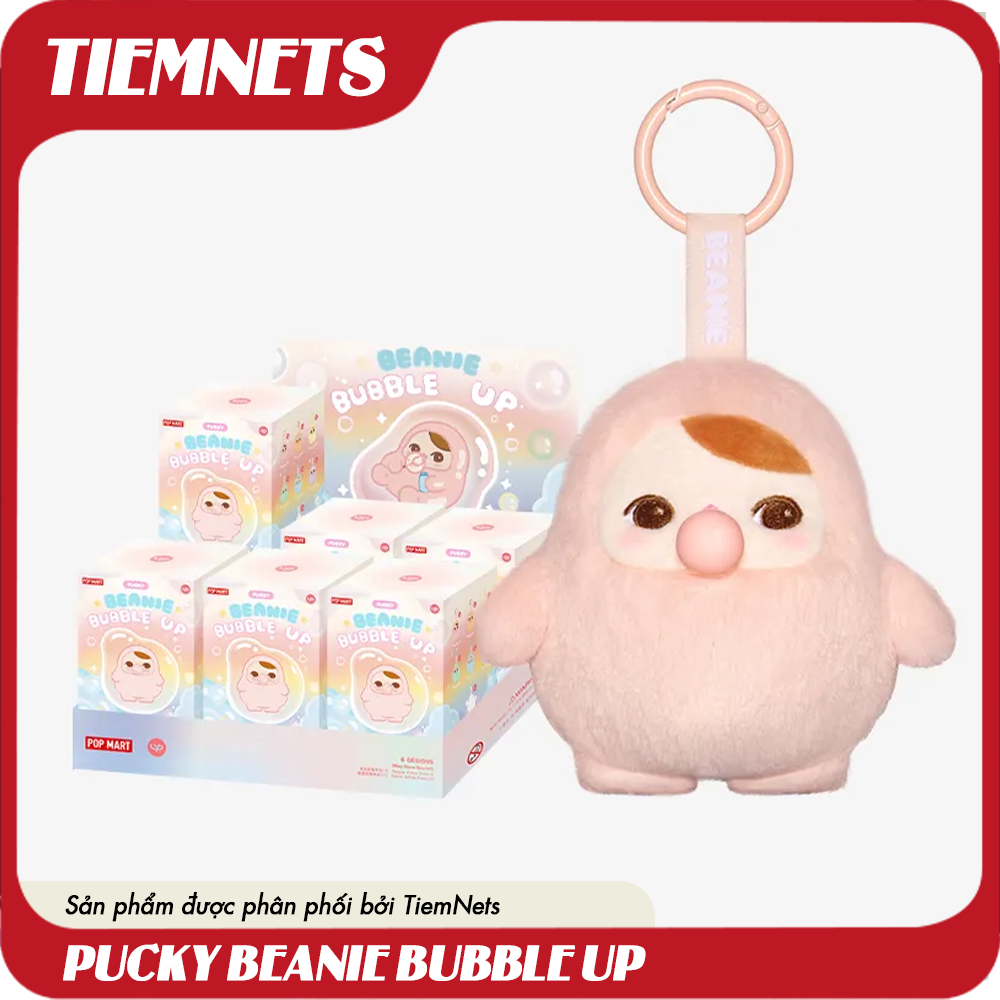 BLIND BOX PUCKY MODEL - BEANIE BUBBLE UP - POPMART