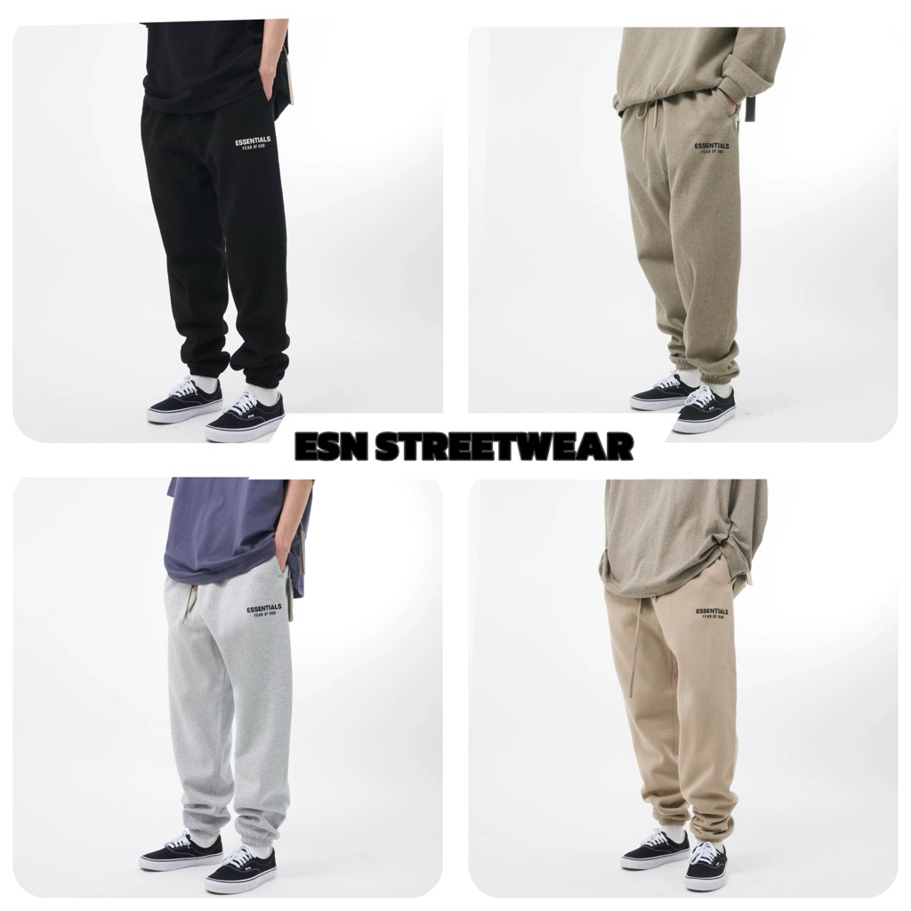 [ของแท้] Sweapants Essentials Fear Of God 24FW Holiday ของแท้ กางเกงวอร์ม Essentials ของแท้