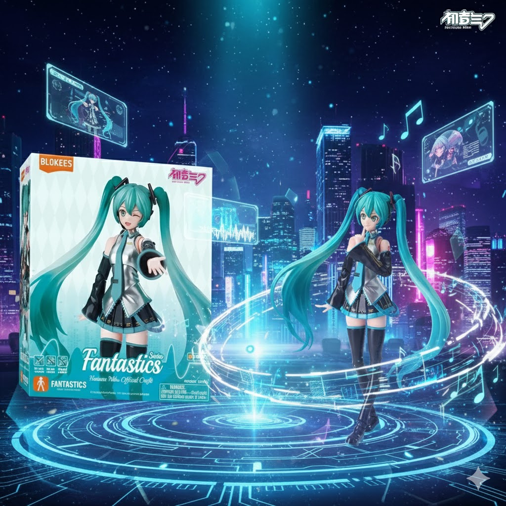 โมเดล Hatsune Miku Fantastics – Blokees EK01 ของแท้