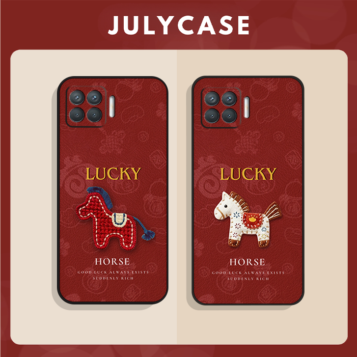 เคส Oppo A73 - A93 4G|5G LUCKY HORSE TET ลิงนําโชค