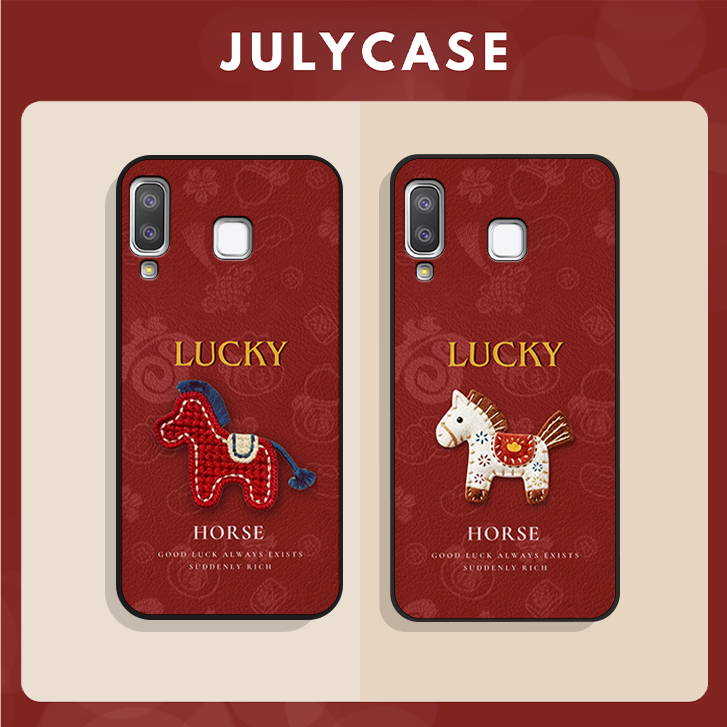 Samsung A8 Star - A9 Star LUCKY HORSE TET เคสม้านําโชค