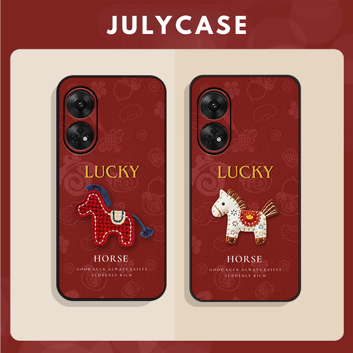 เคสสําหรับ Oppo Reno 8 T 4G - Reno 8 T 5G LUCKY HORSE TAT Lucky HORSE