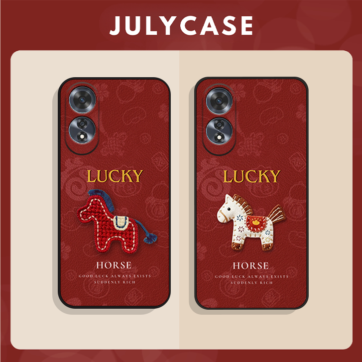 เคส OPPO A60 4G LUCKY HORSE TET Lucky HORSE