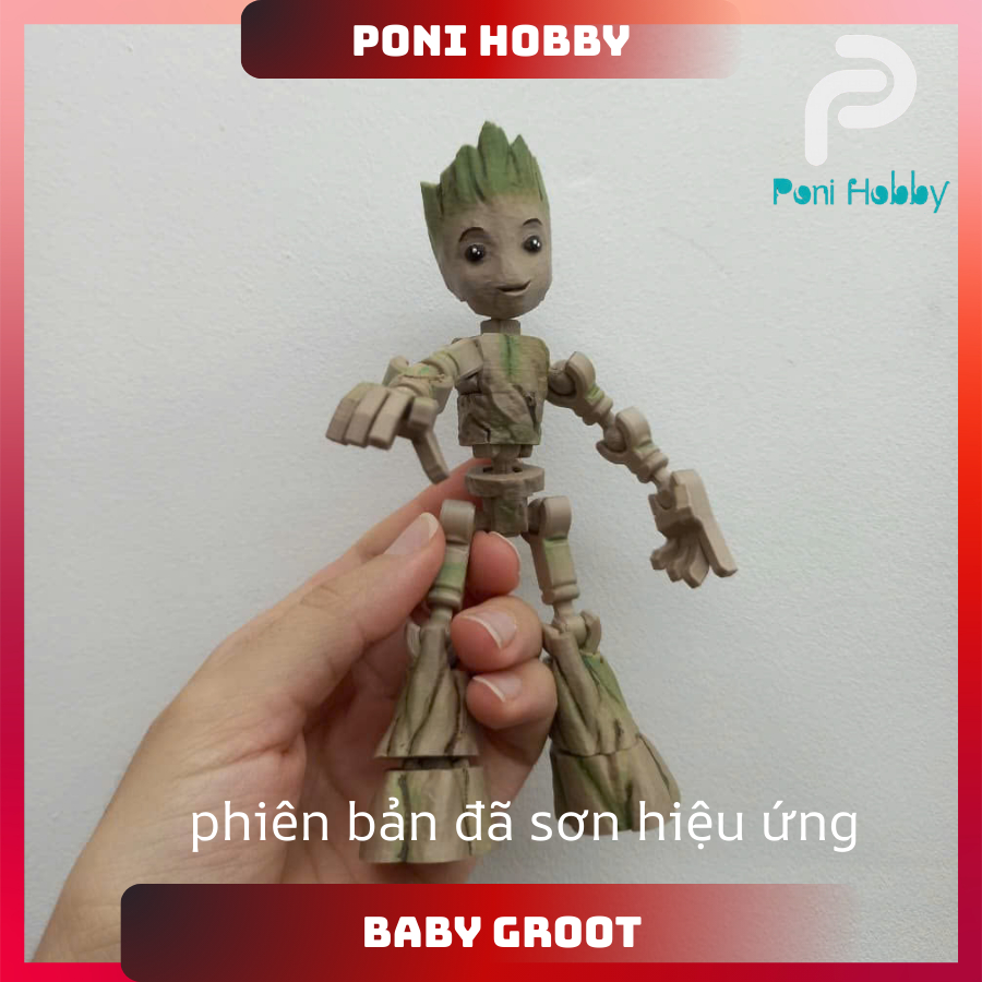 ฟิกเกอร์ Baby Groot / Baby Groot / Poni Hobby