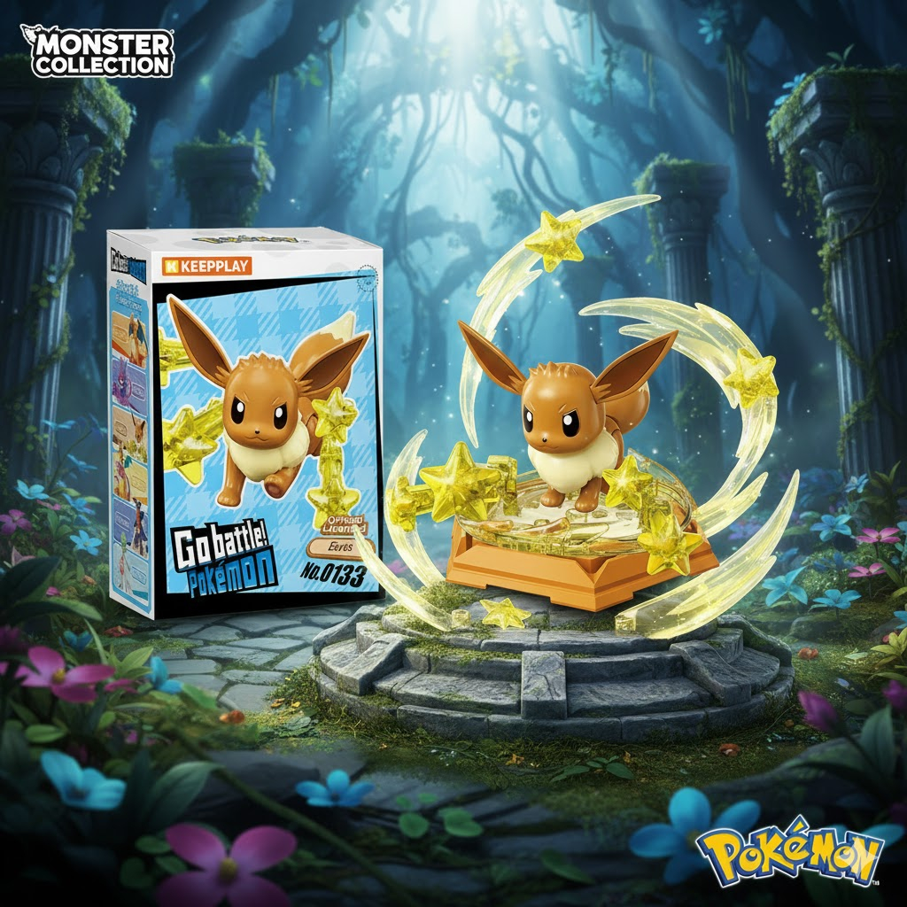 Go Battle Figure! Pokémon Vol.2 Eevee – Keepplay PP12