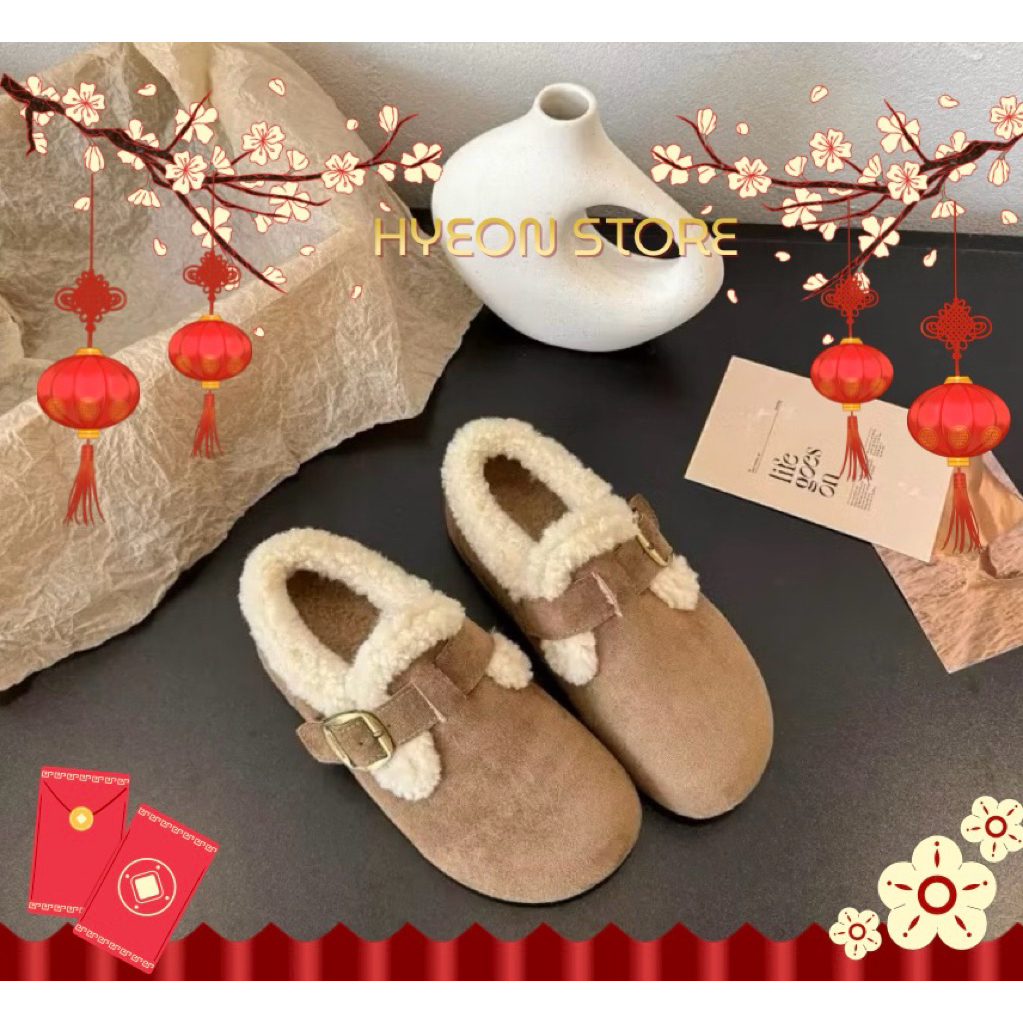 รองเท้าผ้าฟลีซผู้หญิงพื้นยืดหยุ่น QCCC L1 FULLBOX HYEON GD72 (1 SIZE UP)