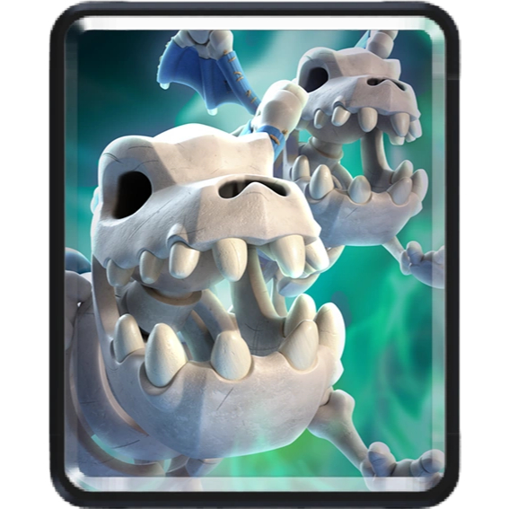 [การพิมพ์เรซิน 3 มิติ] โมเดล Skeleton Dragon Clash Royale