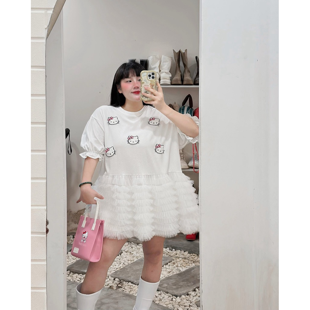 HUI HUI Newtag Limited Cotton KITTY Dress